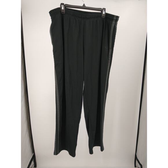 C9 by Champion Mens Track Pants XL Side‎ Stripe Training Athletic Black Gray - Picture 1 of 7
